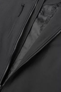 Heren BALR. Jassen*Alec Hooded Windbreaker Jacket Jet Black