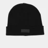 Heren BALR. Petten & Hoeden*Ash Rib Beanie Jet Black