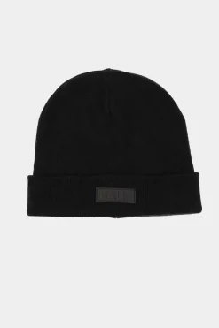 Heren BALR. Petten & Hoeden*Ash Rib Beanie Jet Black