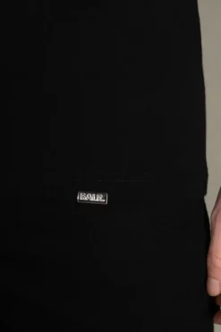 Heren BALR. T-Shirts*Classic Metal Clip Straight Fit T-Shirt Jet Black