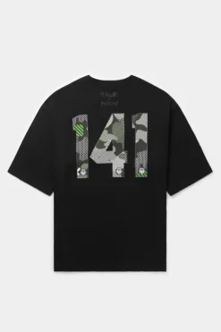 Heren BALR. T-Shirts*X Mwii Joey Box T-Shirt Jet Black
