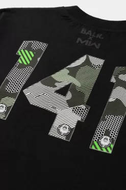 Heren BALR. T-Shirts*X Mwii Joey Box T-Shirt Jet Black