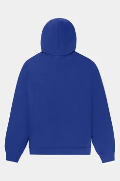 Heren BALR. Hoodies*Brand Straight Small Logo Hoodie Surf The Web/Bright White