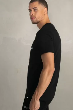 Heren BALR. T-Shirts*Brand Straight T-Shirt Jet Black