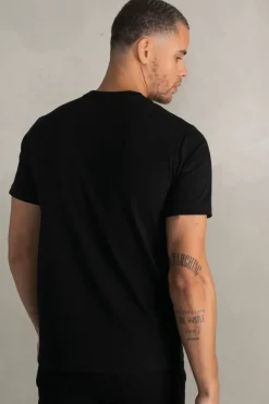 Heren BALR. T-Shirts*Brand Straight T-Shirt Jet Black