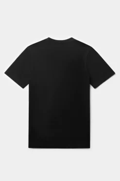 Heren BALR. T-Shirts*Brand Straight T-Shirt Jet Black/Dark Forest