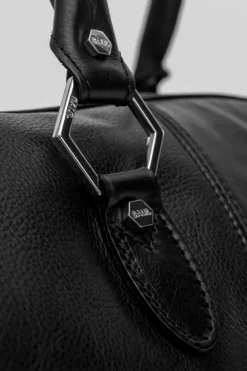 Heren BALR. Tassen & Reizen*Bt Leather Weekender Black