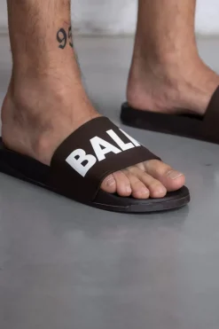 Heren BALR. Slippers*Classic Brand Slide Zinc