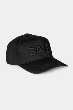 Heren BALR. Petten & Hoeden*Classic Cotton Cap Black/Black
