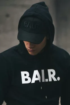 Heren BALR. Petten & Hoeden*Classic Cotton Cap Black/Black
