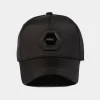 Heren BALR. Petten & Hoeden*Classic Hexagon Logo Cap Jet Black