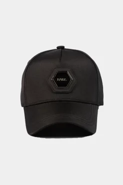 Heren BALR. Petten & Hoeden*Classic Hexagon Logo Cap Jet Black
