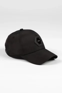 Heren BALR. Petten & Hoeden*Classic Hexagon Logo Cap Jet Black