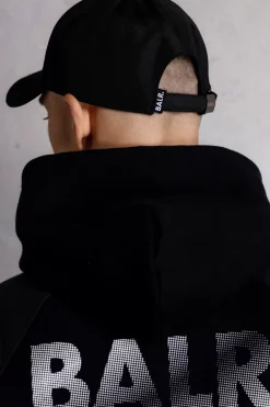 Heren BALR. Petten & Hoeden*Classic Hexagon Logo Cap Jet Black