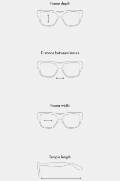 Heren BALR. Zonnebrillen*Classic Rectangle Sunglasses