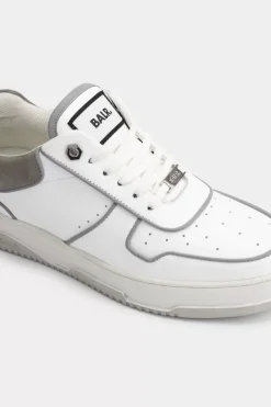Heren BALR. Sneakers*Club B Classic Sneaker Contrast White/Grey
