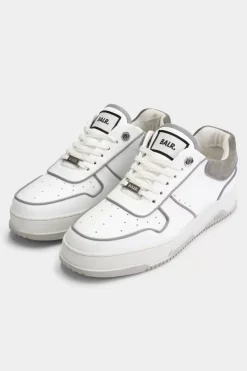Heren BALR. Sneakers*Club B Classic Sneaker Contrast White/Grey
