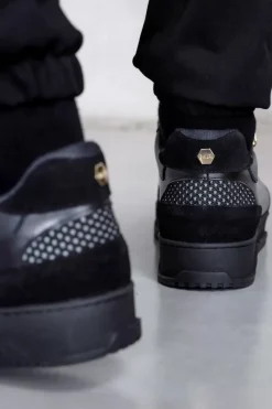 Heren BALR. Sneakers*Club B Classic Sports Sneaker Jet Black