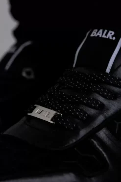 Heren BALR. Sneakers*Club C Classic Debossed Hex Sneaker Jet Black