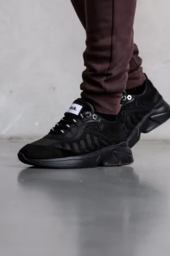 Heren BALR. Sneakers*D4 Matte Runner Jet Black