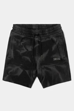 Heren BALR. Shorts*D11 Straight Washed Shorts Ghost Grey Washed