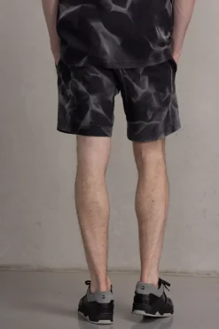 Heren BALR. Shorts*D11 Straight Washed Shorts Ghost Grey Washed