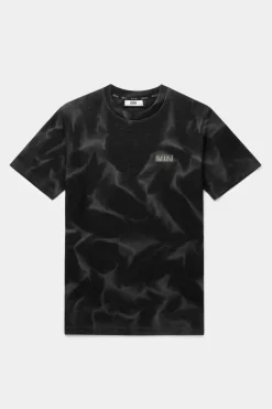 Heren BALR. T-Shirts*D11 Straight Washed T-Shirt Ghost Grey Washed
