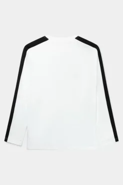 Heren BALR. T-Shirts*Franck Relaxed Tunnel Longsleeve T-Shirt Bright White