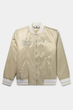 Heren BALR. Jassen*Hazel Loose Combi Chenille Bomber Jacket Bright White