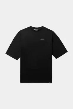 Heren BALR. T-Shirts*Joey Box Halftrack H2S T-Shirt Jet Black