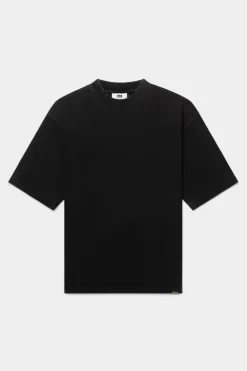 Heren BALR. T-Shirts*Joey Box Washed Melted Brand T-Shirt Jet Black
