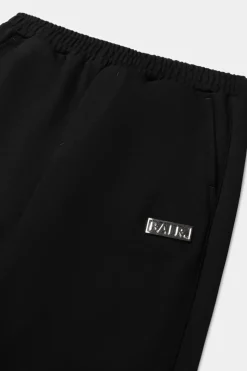 Heren BALR. Broek*Louis Slim Panel Jogger Jet Black