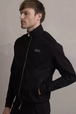 Heren BALR. Jassen*Louis Slim Panel Track Jacket Jet Black
