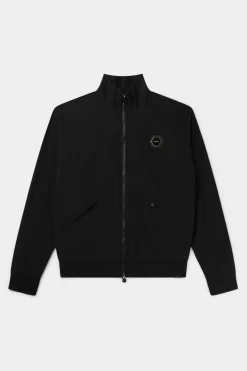 Heren BALR. Jassen*Louis Slim Ripstop Track Jacket Jet Black