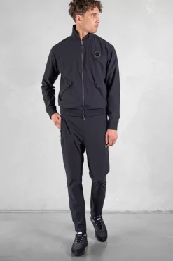 Heren BALR. Jassen*Louis Slim Ripstop Track Jacket Jet Black