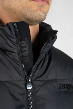 Heren BALR. Jassen*Miles Straight Puffer Jacket Jet Black