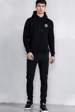 Heren BALR. Hoodies*Olaf Straight Arrow Hoodie Jet Black