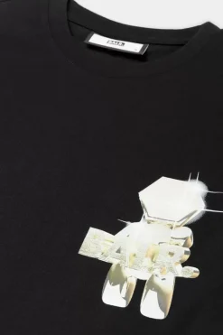 Heren BALR. T-Shirts*Olaf Straight Gold Doll T-Shirt Jet Black