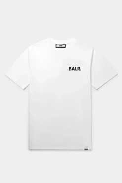Heren BALR. T-Shirts*Olaf Straight Graffiti T-Shirt Bright White