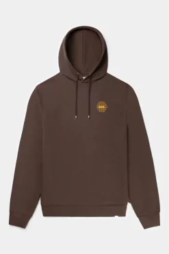 Heren BALR. Hoodies*Olaf Straight H2S Goal Hoodie Java
