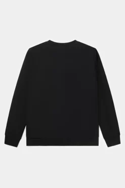 Heren BALR. Sweatshirts*Olaf Straight H2S Hex Crewneck Jet Black