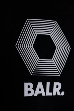 Heren BALR. Sweatshirts*Olaf Straight H2S Hex Crewneck Jet Black