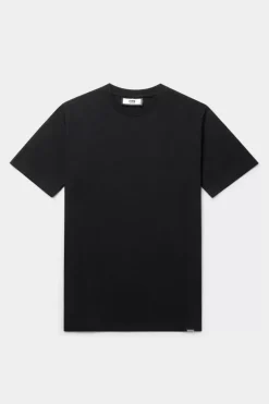 Heren BALR. T-Shirts*Olaf Straight Multi Color Card T-Shirt Jet Black