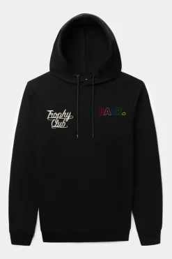 Heren BALR. Hoodies*Olaf Straight Tc 2013 Hoodie Jet Black