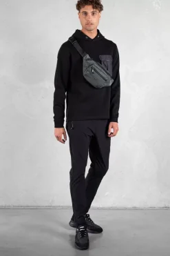 Heren BALR. Hoodies*Q-Cargo Series Straight Classic Hoodie Jet Black