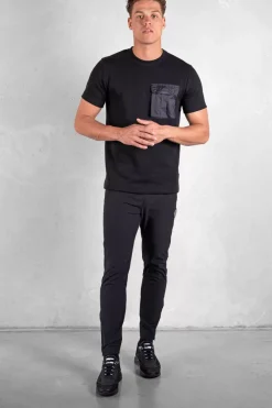 Heren BALR. T-Shirts*Q-Cargo Series Straight T-Shirt Jet Black
