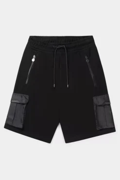 Heren BALR. Shorts*Q-Cargo Series Sweat Shorts Jet Black