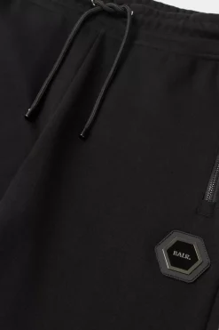 Heren BALR. Broek*Q-Colour Block Series Slim Classic Sweatpants Jet Black/Asphalt