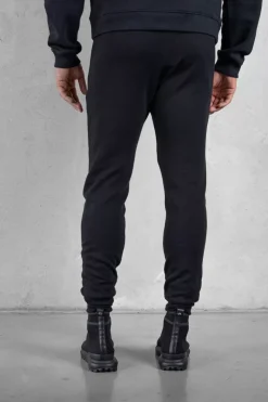 Heren BALR. Broek*Q-Colour Block Series Slim Classic Sweatpants Jet Black/Asphalt