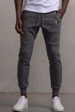 Heren BALR. Broek*Q-Series Classic Sweatpants Men Dk Grey Heather